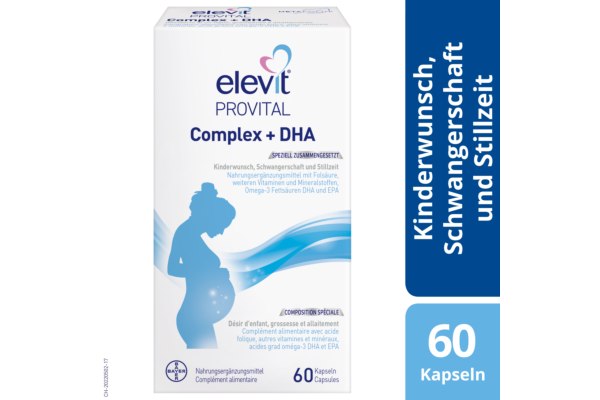 Elevit Provital Complex + DHA Kaps 60 Stk