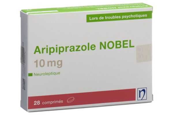 Aripiprazol NOBEL Tabl 10 mg 28 Stk