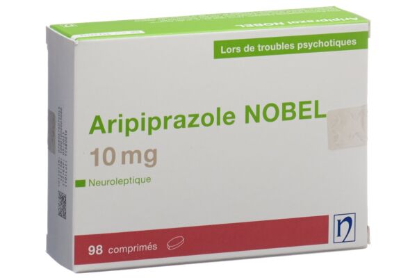 Aripiprazol NOBEL Tabl 10 mg 98 Stk