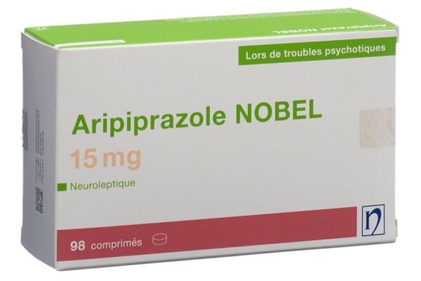 Aripiprazol NOBEL Tabl 15 mg 98 Stk