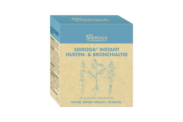 Sidroga instant tisane toux & bronchique sach 20 pce