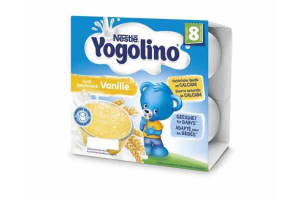 Nestlé Yogolino vanille 8 mois 4 x 100 g