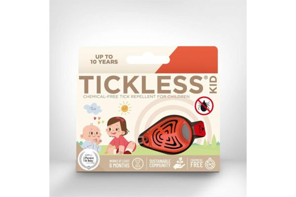 Tickless Kid Zeckenschutz orange