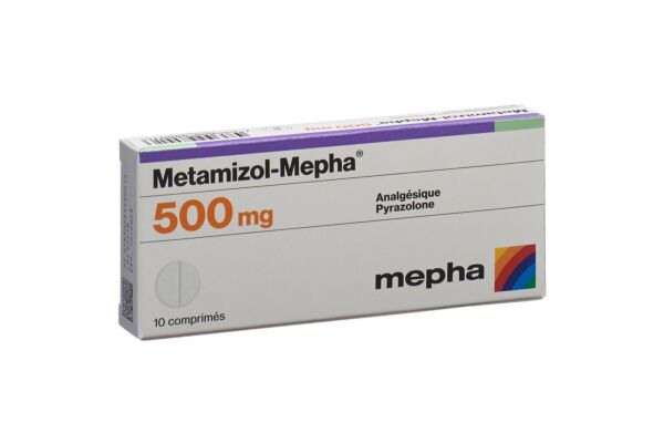 Metamizol-Mepha cpr 500 mg 10 pce