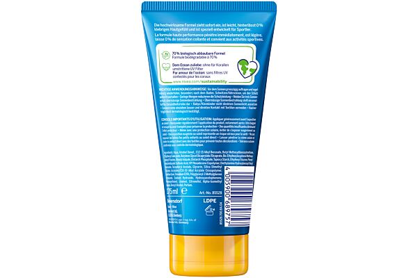 Nivea UV Dry Protect Sport LSF30 Tb 175 ml