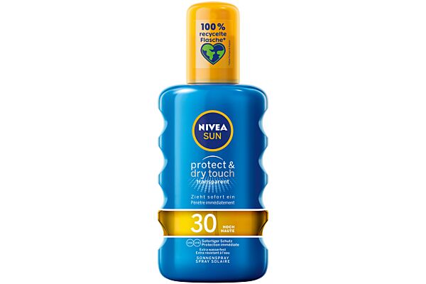 Nivea Protect & Dry Touch Sonnenspray LSF 30 200 ml