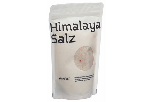 VitaSal cristaux sel Himalaya fin PE sach 400 g