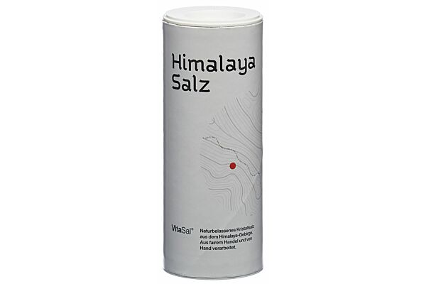 VitaSal cristaux sel Himalaya fin saupoudreuse 250 g