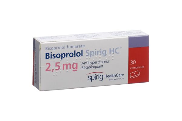 Bisoprolol Spirig HC cpr 2.5 mg 30 pce