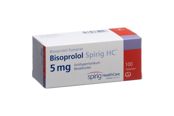 Bisoprolol Spirig HC cpr 5 mg 100 pce
