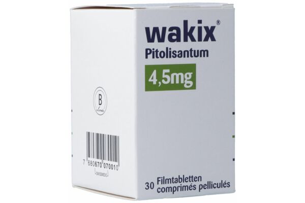 Wakix cpr pell 4.5 mg bte 30 pce