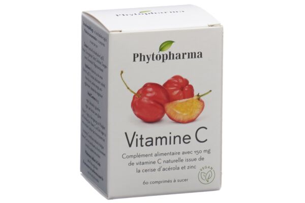 Phytopharma Vitamin C Lutschtabl Ds 60 Stk