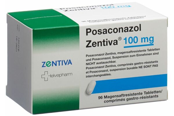 Posaconazol Zentiva cpr 100 mg 96 pce