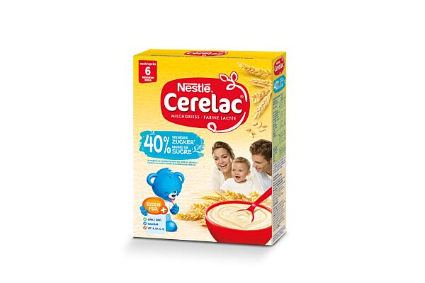 Nestlé CERELAC Milchbrei -40% Zucker 6M 250 g