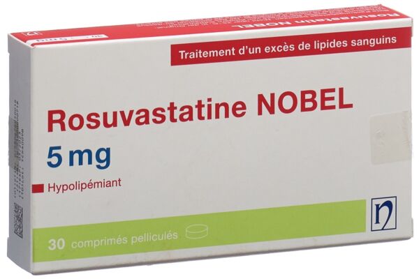 Rosuvastatin NOBEL cpr pell 5 mg 30 pce