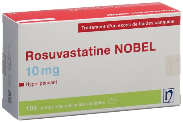 Rosuvastatin NOBEL cpr pell 10 mg 105 pce