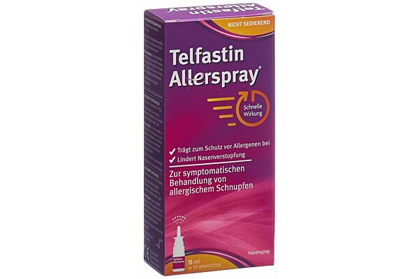 Telfastin Allerspray spray nasal fl 15 ml