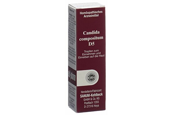 Sanum Candida compositum Tropfen D 5 Fl 10 ml