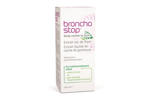 Bronchostop DUO sirop contre la toux fl 200 ml
