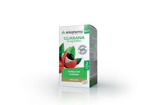 Arkocaps guarana caps bio bte 40 pce