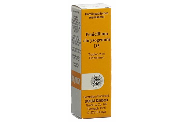 Sanum penicillium chrysogenum gouttes 5 D fl 10 ml