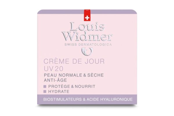 Louis Widmer crème de jour UV20 parfumée 50 ml