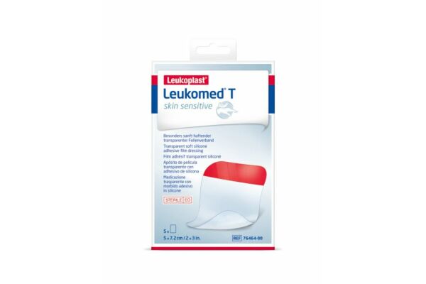 Leukomed T skin sensitive 5x7.5cm 5 pce