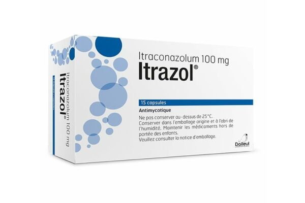 Itrazol caps 100 mg 15 pce