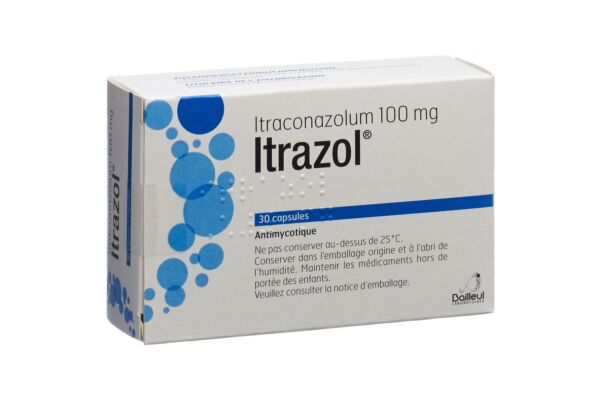 Itrazol caps 100 mg 30 pce
