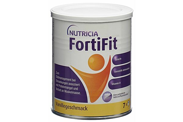 FortiFit pdr vanille bte 280 g