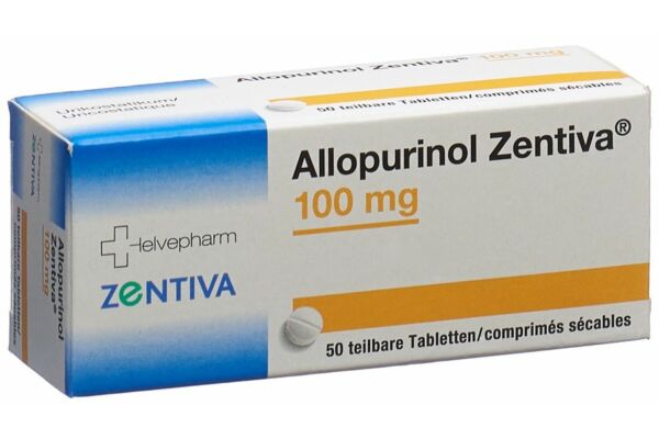 Allopurinol Zentiva cpr 100 mg 50 pce
