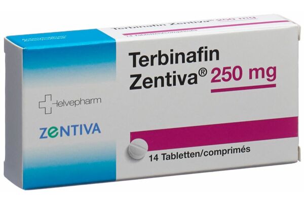 Terbinafin Zentiva cpr 250 mg 14 pce