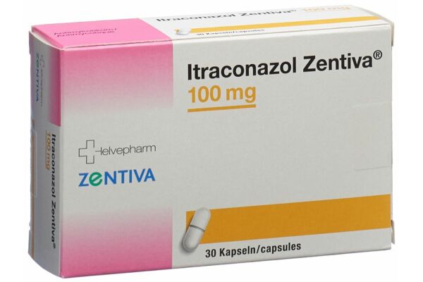 Itraconazol Zentiva caps 100 mg 30 pce