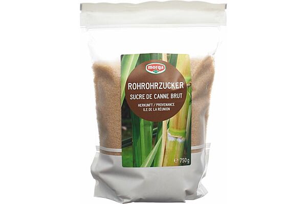 Morga sucre de canne brut (La Réunion) sach 750 g