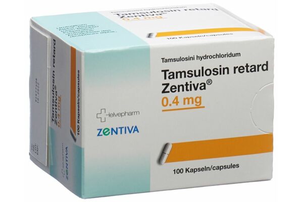 Tamsulosin retard Zentiva Ret Kaps 0.4 mg 100 Stk