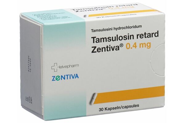 Tamsulosin retard Zentiva Ret Kaps 0.4 mg 30 Stk