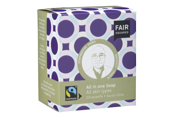 Fair Squared All in One Soap Olive All Skin Types 2 x 80 g