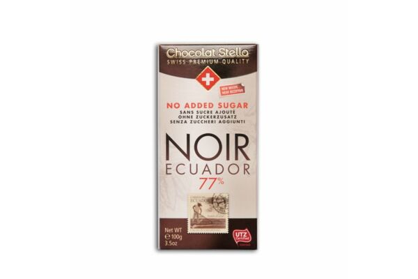 Stella Schokolade Noir 77% Ecuador 100 g