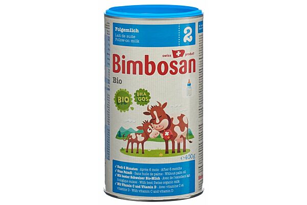 Bimbosan Bio 2 lait de suite bte 400 g