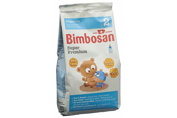Bimbosan Super Premium 2 lait de suite recharge 400 g
