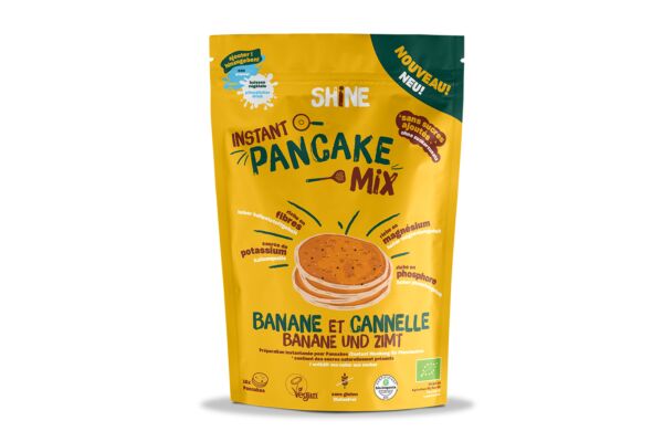 SHINE Instant Pancake Mix Banane & Zimt BIO Btl 400 g