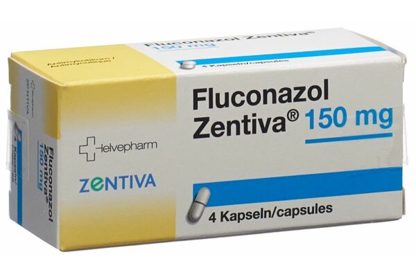 Fluconazol Zentiva caps 150 mg 4 pce