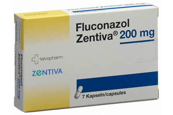 Fluconazol Zentiva caps 200 mg 7 pce