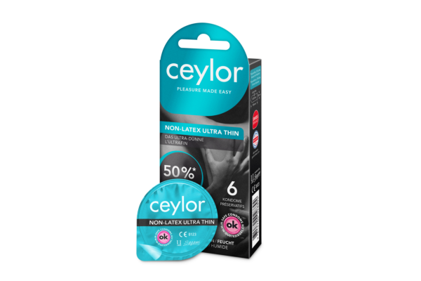 Ceylor Non Latex Präservativ Ultra Thin 6 Stk
