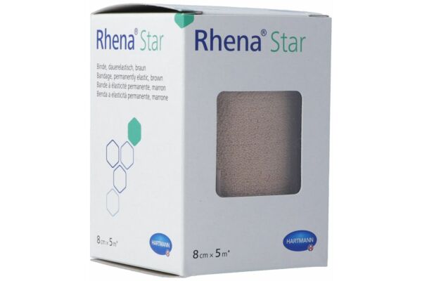 Rhena Star bande élastique 8cmx5m chair