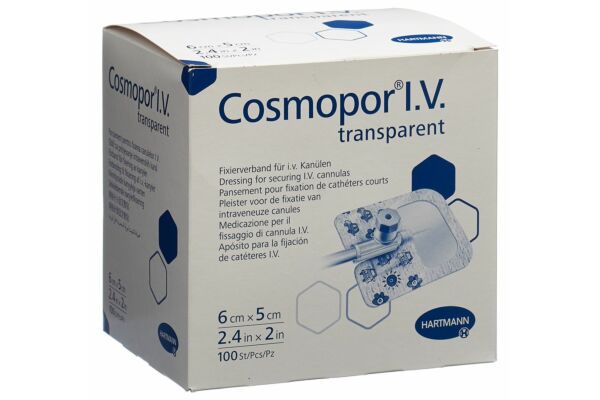 Cosmopor I.V. 6x5cm transparent 100 pce