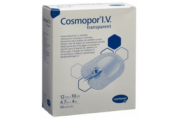 Cosmopor I.V. 10x12cm transparent 50 pce