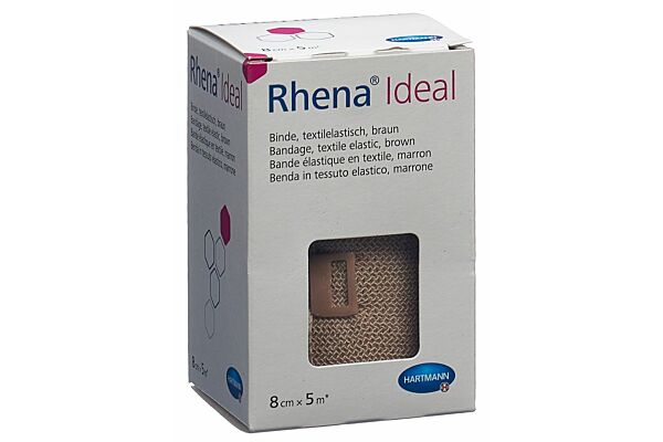 Rhena Ideal bande élastique 8cmx5m chair