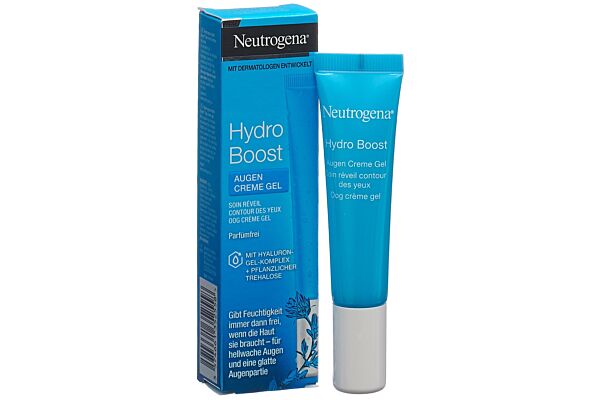 Neutrogena Hydro Boost Aqua Augen Crème Gel Tb 15 ml