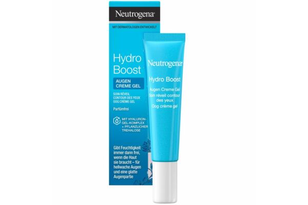 Neutrogena Hydro Boost Aqua Augen Crème Gel Tb 15 ml